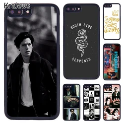 Krajews-iPhone,jughead, quotes, riverdale, south side serpents, 16,15,14 plus,11,12 mini, 13 pro, xr, xs max用の電話ケース