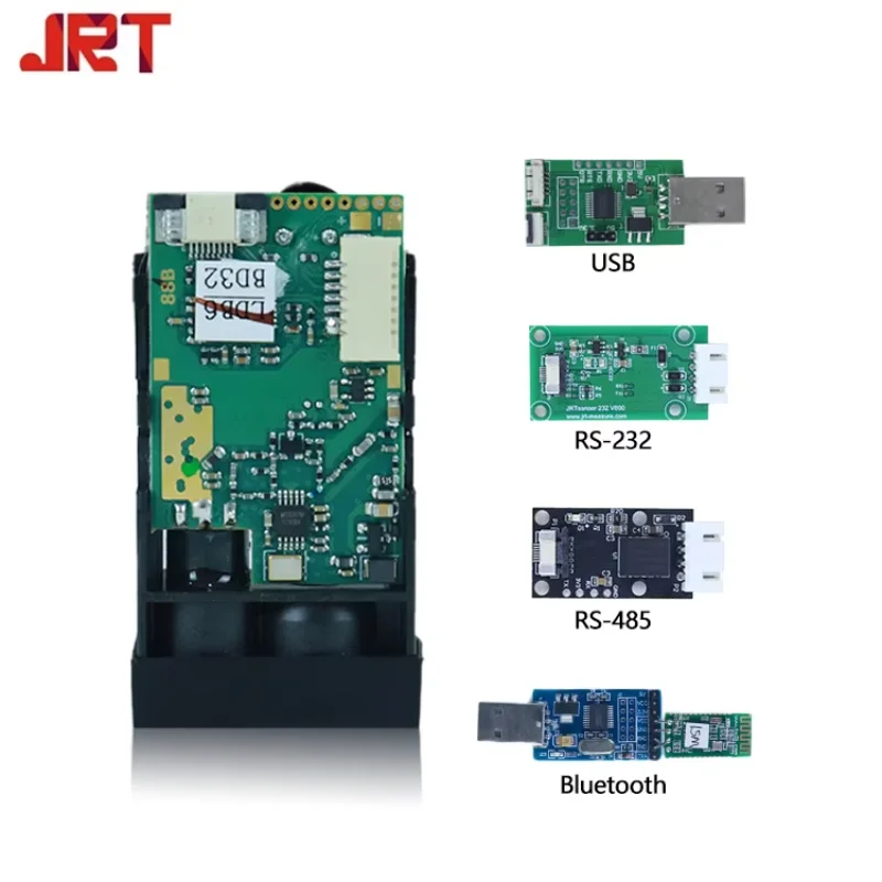 40m Distance Measurement Sensor Laser Arduino RS232 High Range Laser Base Distance Sensor For Mine Tunnel Measure