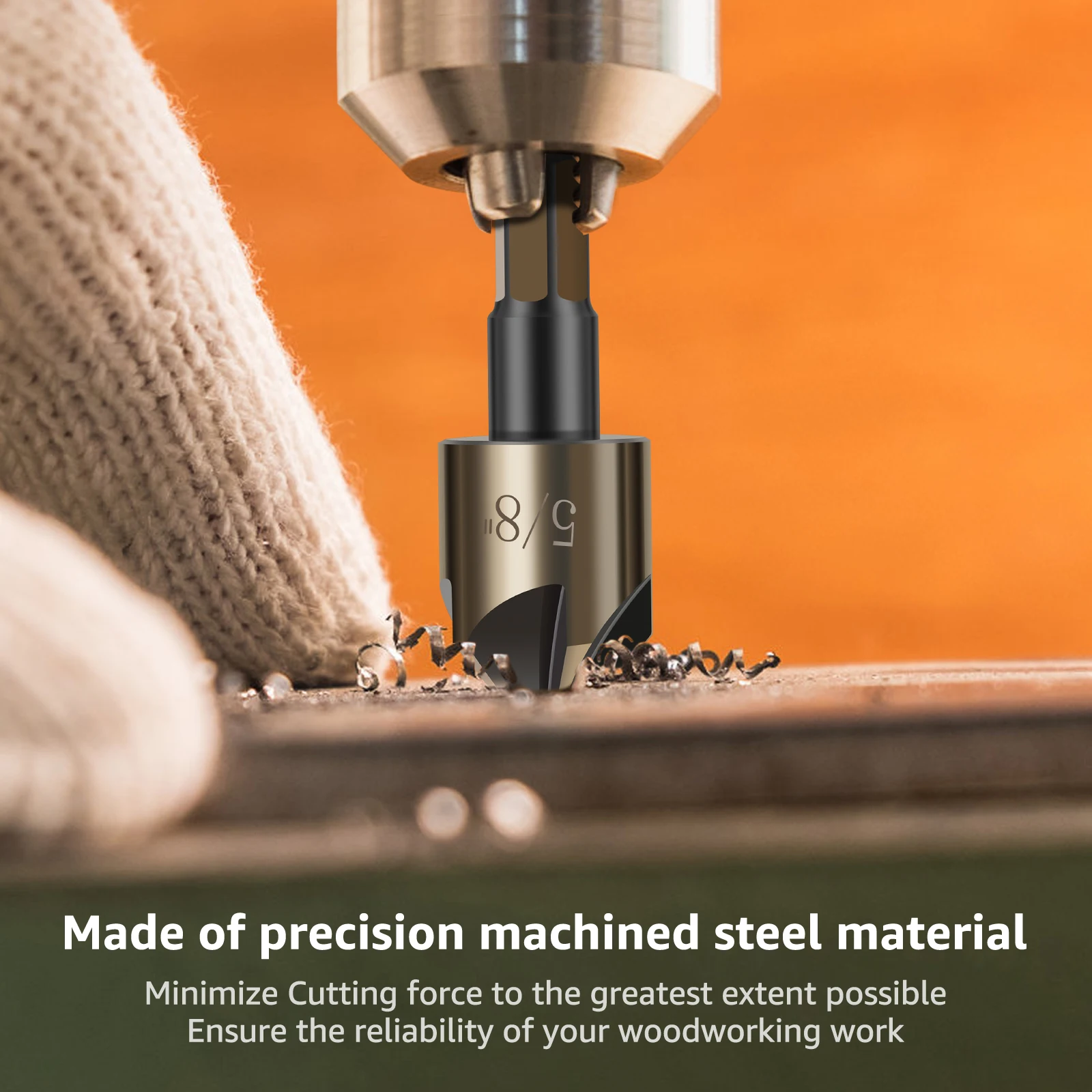 5 قطعة 82 درجة غاطسة مجموعة لقمة مثقاب تفتق ثقب القاطع إزالة الأزيز الشطب المتقلب أداة 1/4 "3/8" 1/2 "5/8" 3/4" للمعادن