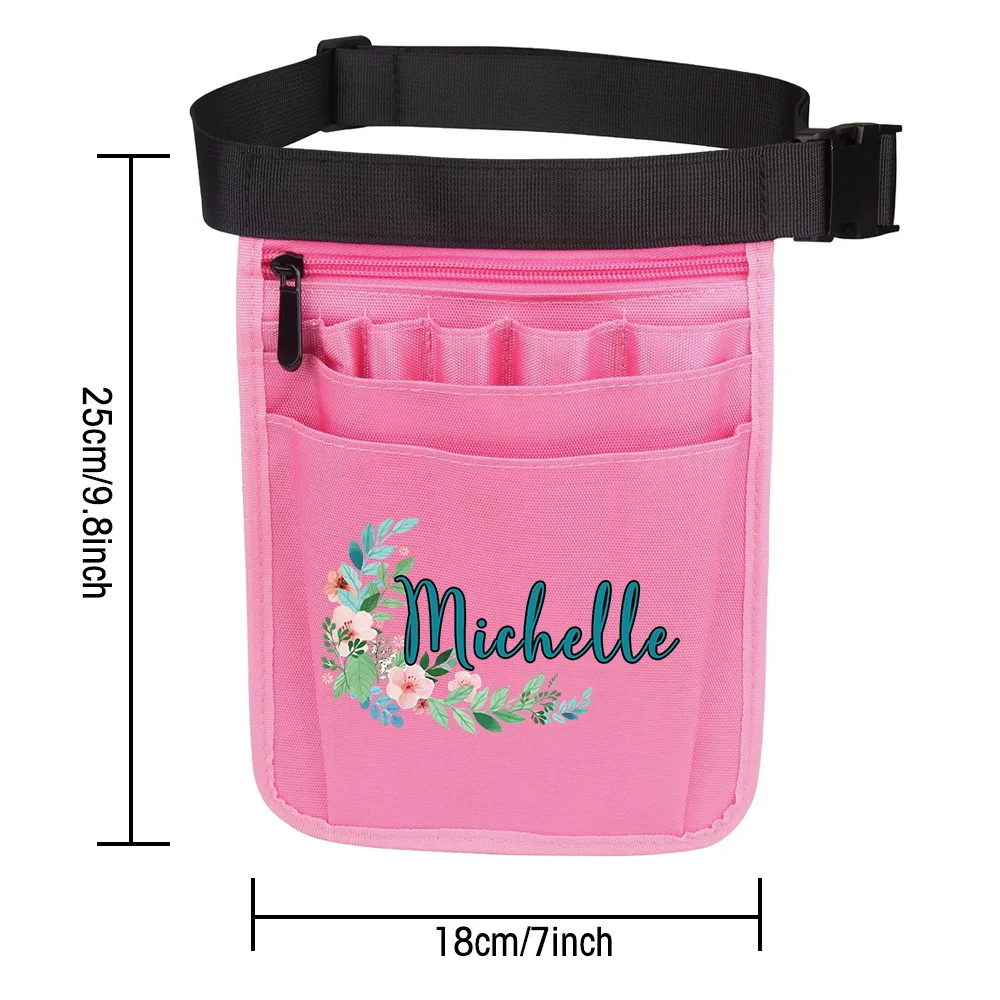 Personalized Customized Nursing Storage Bag Multi-cell Portable Tools Nurse Storage Pockets