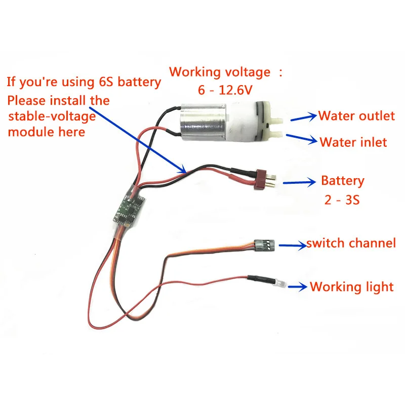 RC ESC two-way 20A 30A 40A 50A 60A 80A Brushless ESC with UBEC For RC Car RC Boat reverse Ship Forward/Backward