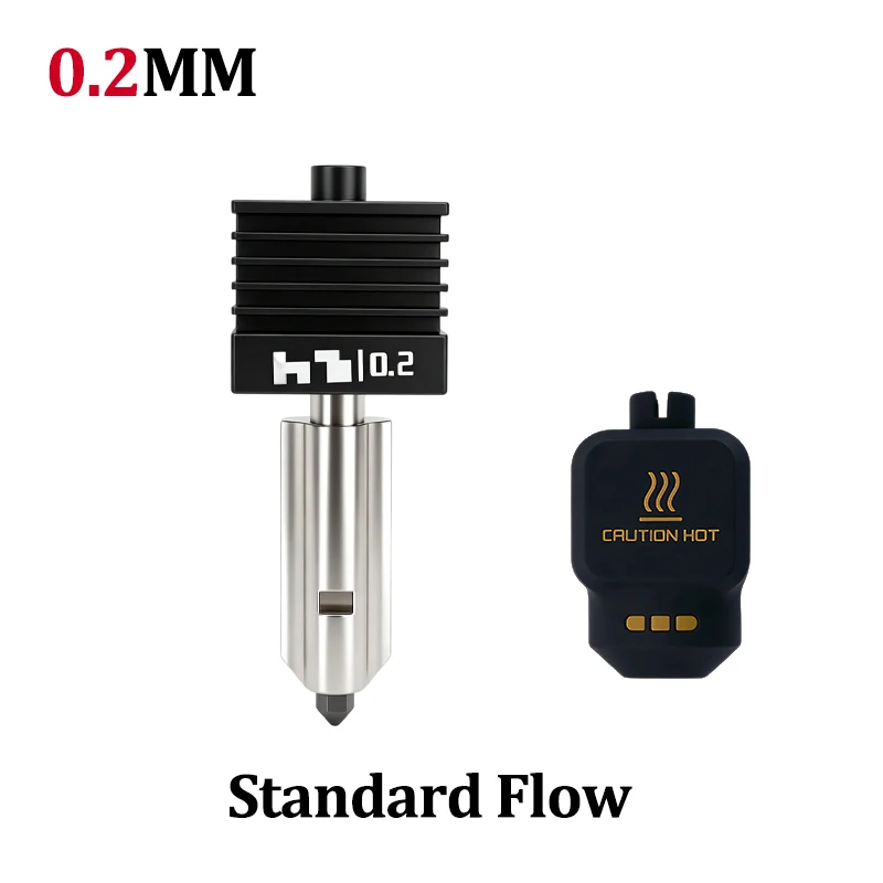 Für Bambu X2D P2S H2S Hotend – Bambu Lab Quick Swap Extruder, gehärteter Stahl Druckkopf, P2S Hotend Heizeinheit Ersatz
