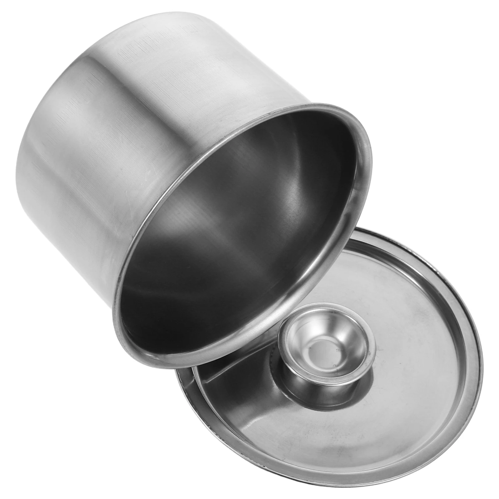 

1pcs Stainless Steel Ice Cream Box Reusable Containers Material Tight Seal Versatile Storage Food Boxes