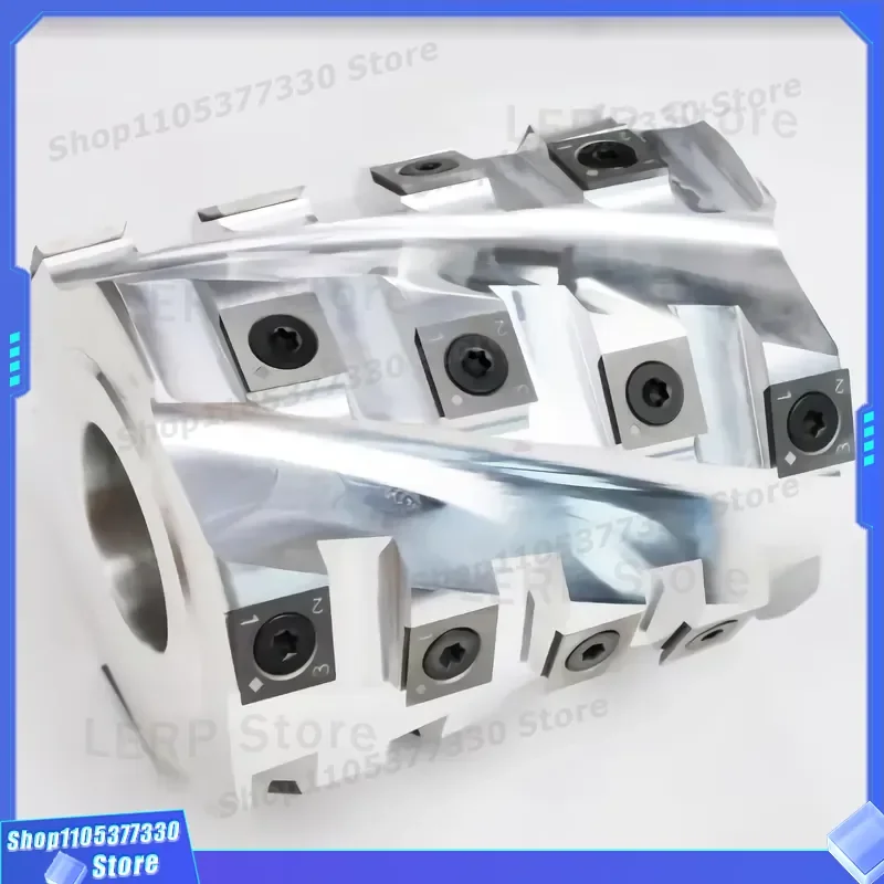 LIVTER Spiral Cutter Shaft for Woodworking Machinery with Spiral Wood Cutter Head Precision Replacement Parts for Planer