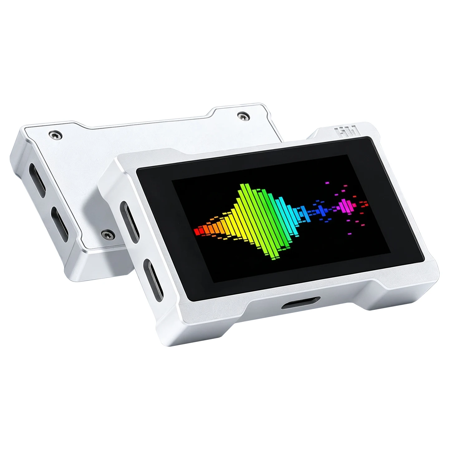 HMLAB AudioX Touch LCD USB HUB Built‑in Gaming Sound Card With DAC Adjustable PEQ Support 3.5mm Earphones