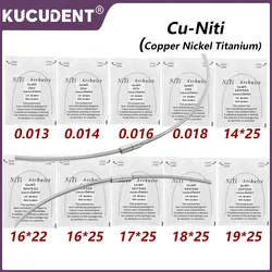 1Pack Dental Orthodontic Copper Nickel Titanium Arch Wires Cu-Niti Archwire with Stops Damon Form Elastic Wire Dentist Materials