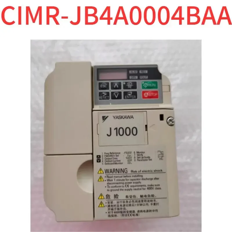 

Second-hand test OK CIMR-JB4A0004BAA 1.5kw/0.75kw-380v