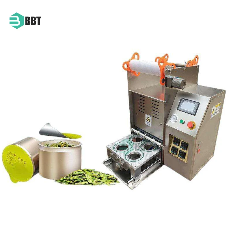 Electric Heat Sealer Machine For Cans Bottles Bottles Foil/Bags For Beverage Plastic Packaging