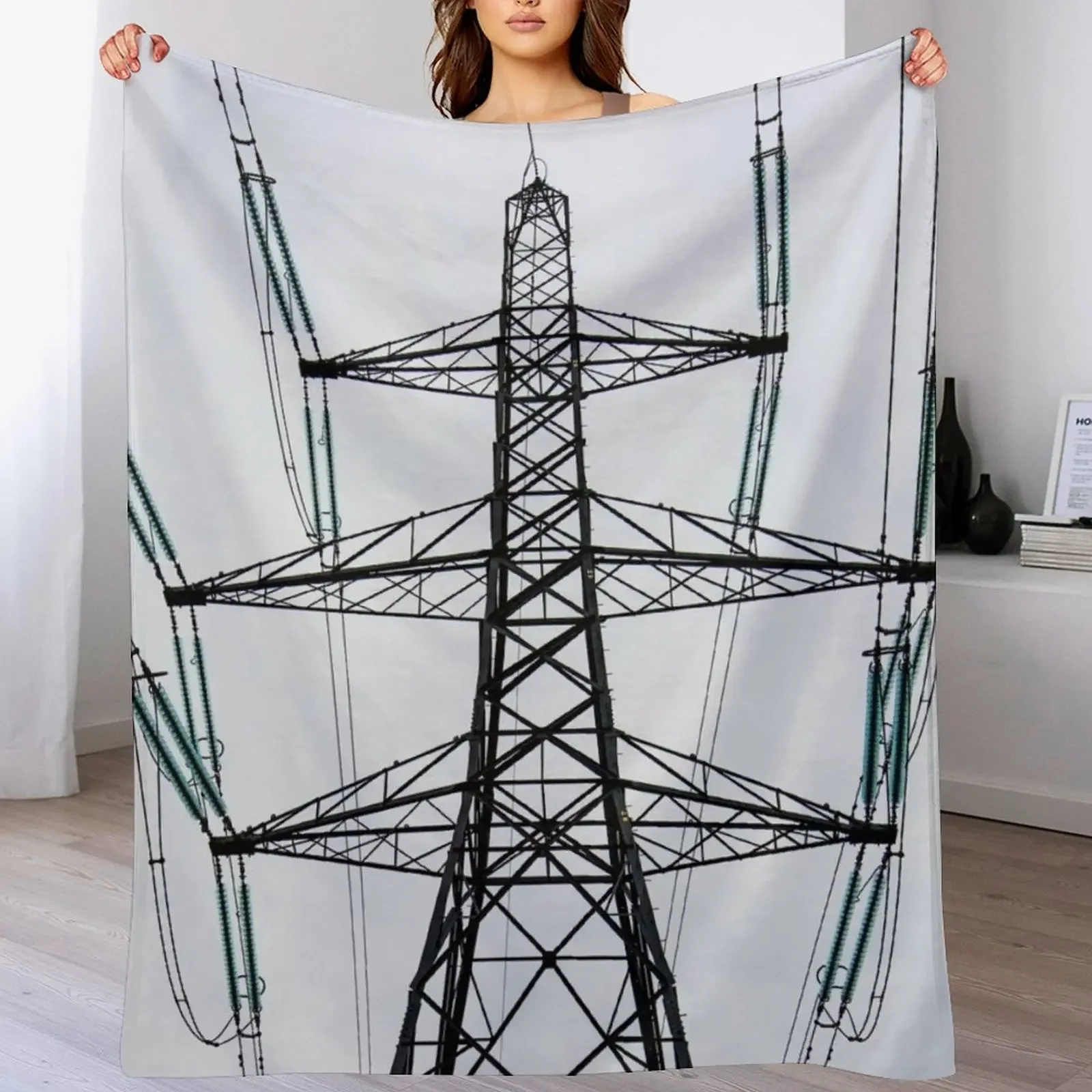 

Pylon Throw Blanket Breathable Lightweight Blanket for Adults Kids