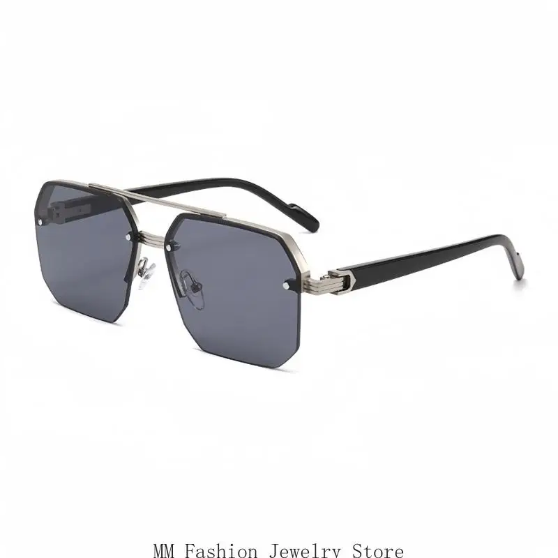 Steampunk Themed Retro Square Sunglasses With Metal Accent Metal Frame For Men And Women In Various Shades D0UB
