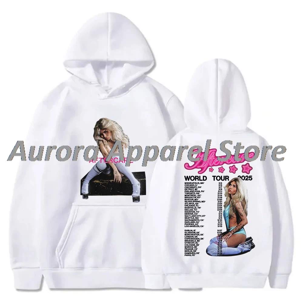 Nessa Barrett Aftercare World Tour 2025 Merch Hoodies Cosplay Women Men Fashion Long Sleeve Sweatshirts Pullovers