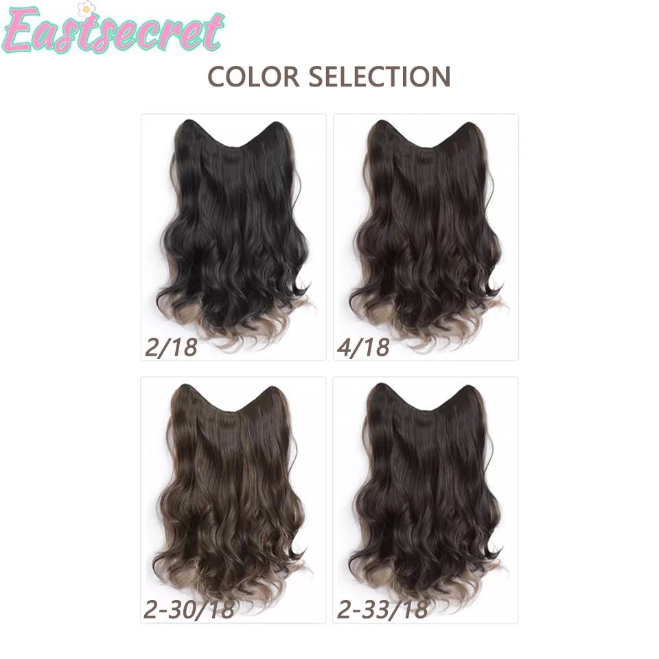 EAST Synthetic Long Curly Hair Gradient Paris Painted Wig Patches With Increased Hair Volume And Fluffy Hair Extensions image 6