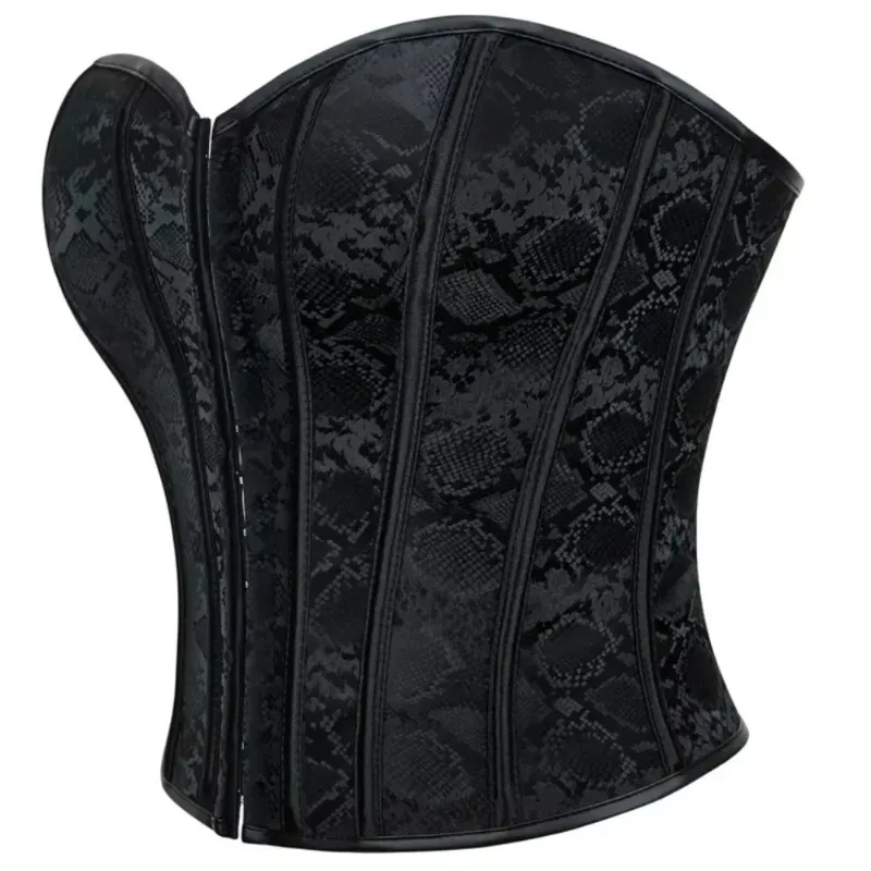 Sexy Black Single Button Bustier Women's Court Shaping Top Gathered Bralette Female Underwear Home Clothes