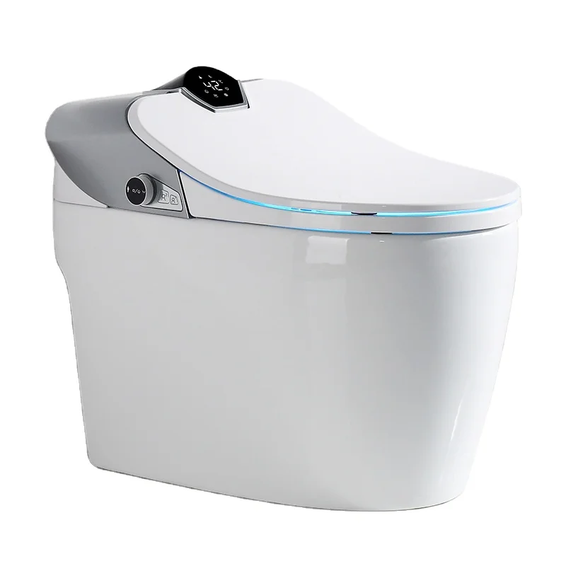 Luxury High Class Smart Toile China Supplier Intelligent Toilet Sunken Tank Smart Bidet Toilet Seat Auto Flushing Female Wash