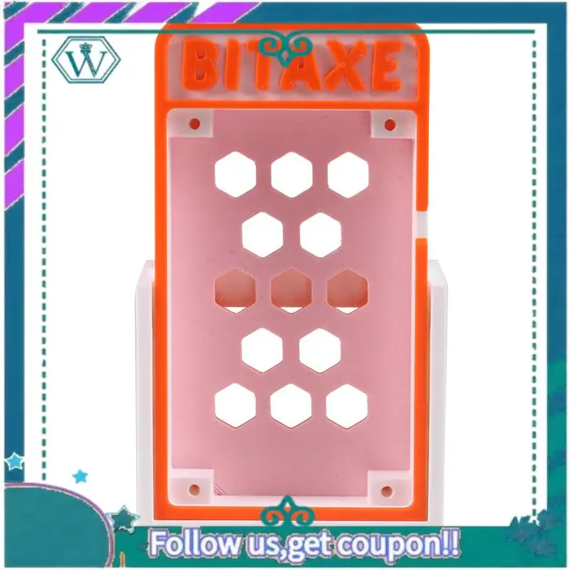 

Подставка для принтера A75Q-3D для Bitaxe Gamma 601, кронштейн для майнера Bitaxe Gamma 601, оранжевый + белый