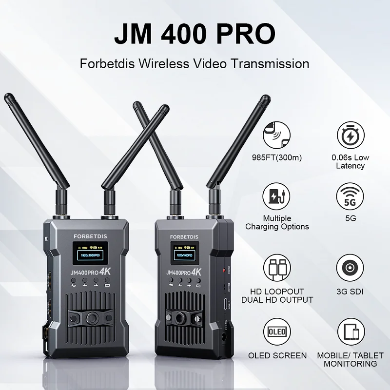 Cheap Good Quality 0.06s utra-low latency 4k 1080p wireless hd streaming Transmitter and Receiver for Streaming Camera