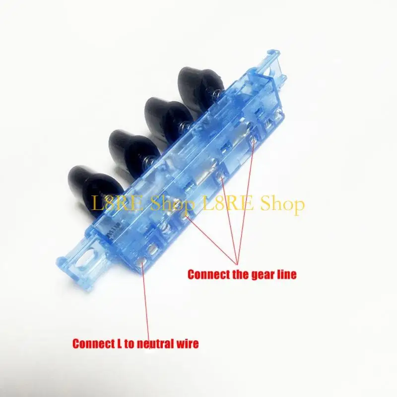 L8RE Small Fan Speed Controller 4 Push Button Switches for Floor Desk Fan Replacement