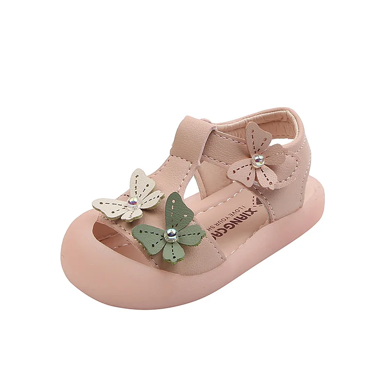 Summer Baby Sandals for Girls Boys Soft Bottom Cloth Children Shoes Fashion Little Kids Beach Sandals Toddler Shoes