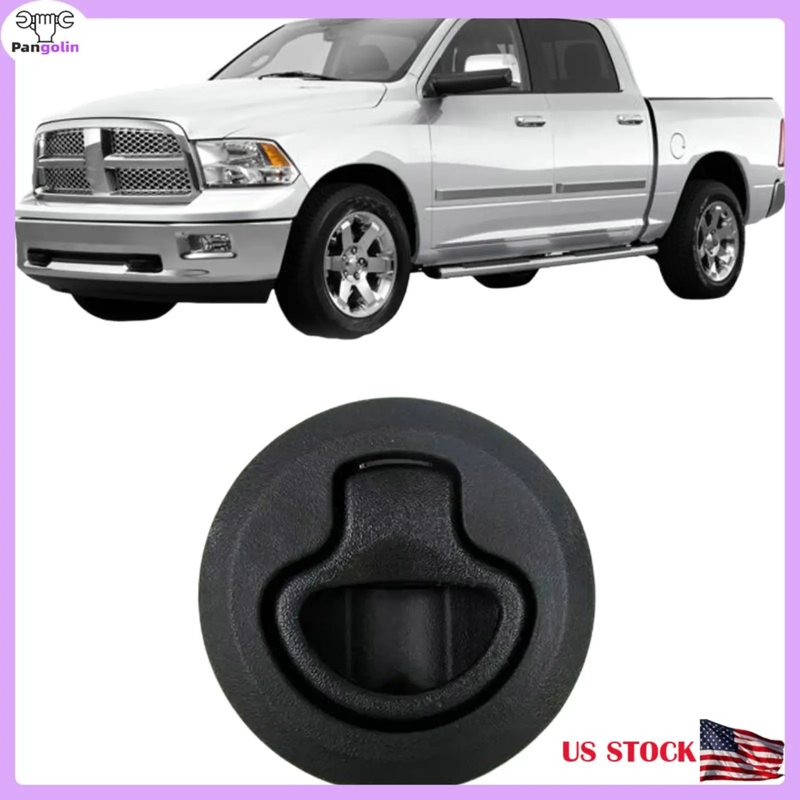 

Pangolin Truck Under Rear Seat Storage Latch Assembly For 2010-2012 DODGE RAM 1500 2500 Car Interior Parts