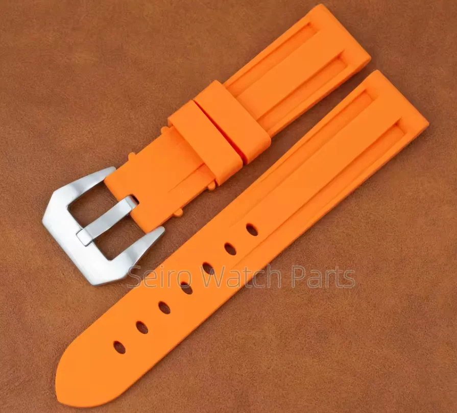 

20MM Watch Band High Quanlity Rubber Bracelet 47.7mm lug length For Monster Watch Case Replacemets Repair Tools Mod Replacements