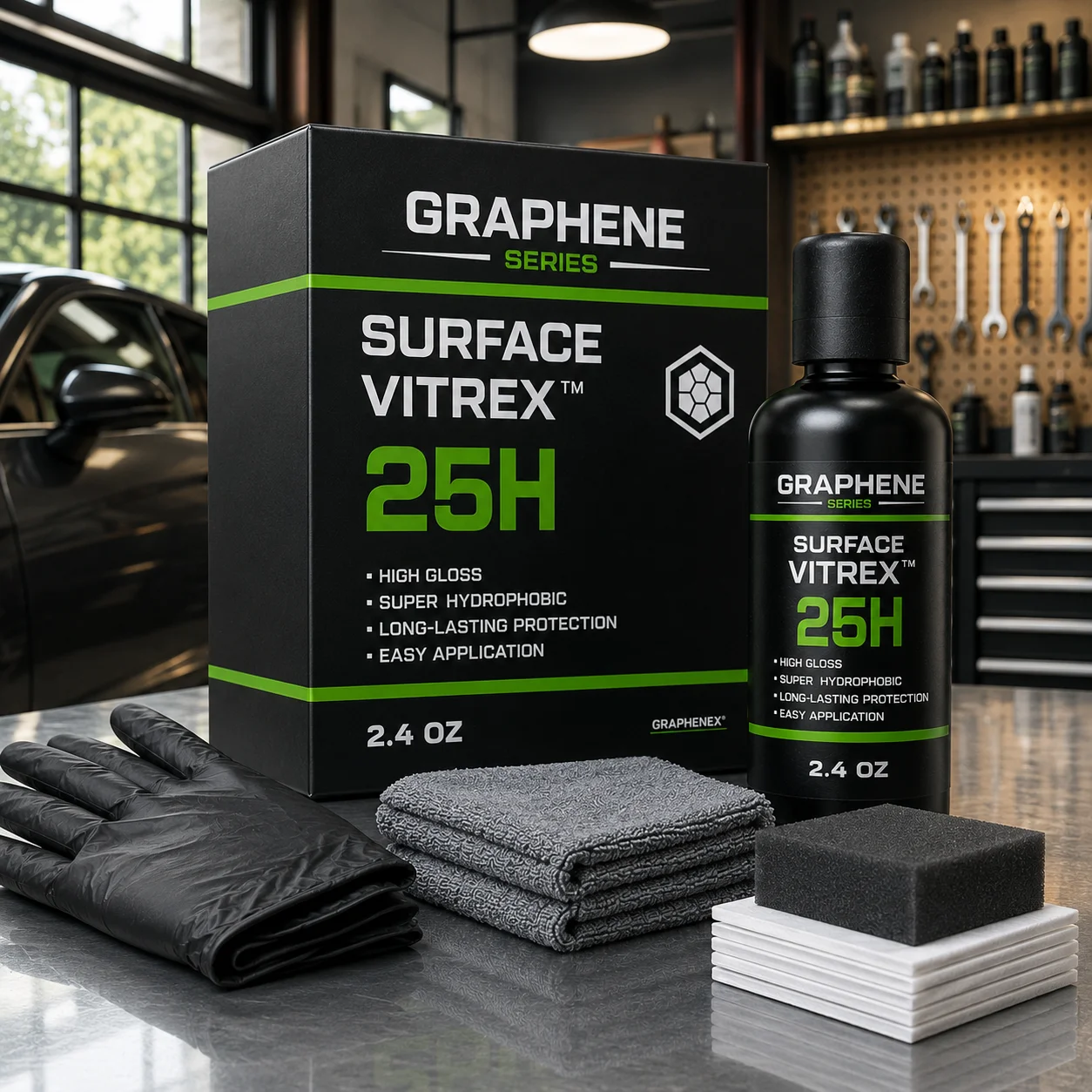 Car Wax Ceramic Coating - Graphene Nano Ceramic Coating Spray Car