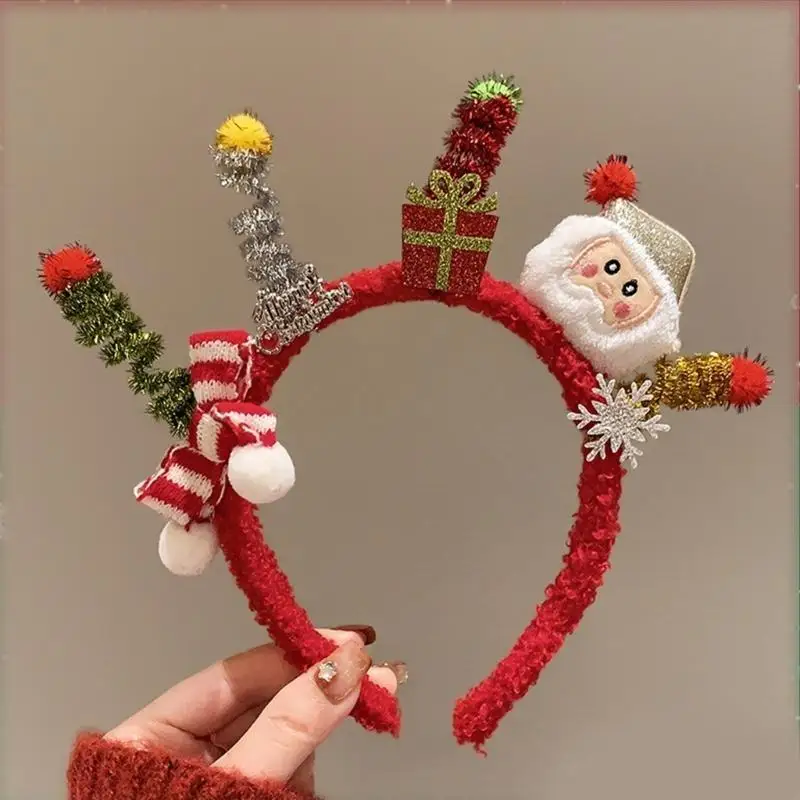 652F Giáng Sinh Mũ Trụ Nhung Tuần Lộc Băng Đô Phụ Kiện Tóc Thời Trang Cho Lễ Kỷ Niệm Ngày Lễ Và Các Cuộc Tụ Họp Theo Chủ Đề