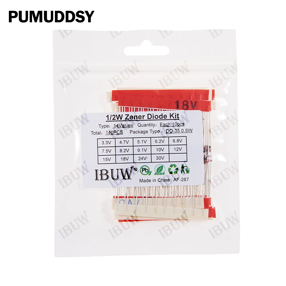 140PCS 14Values 1/2…