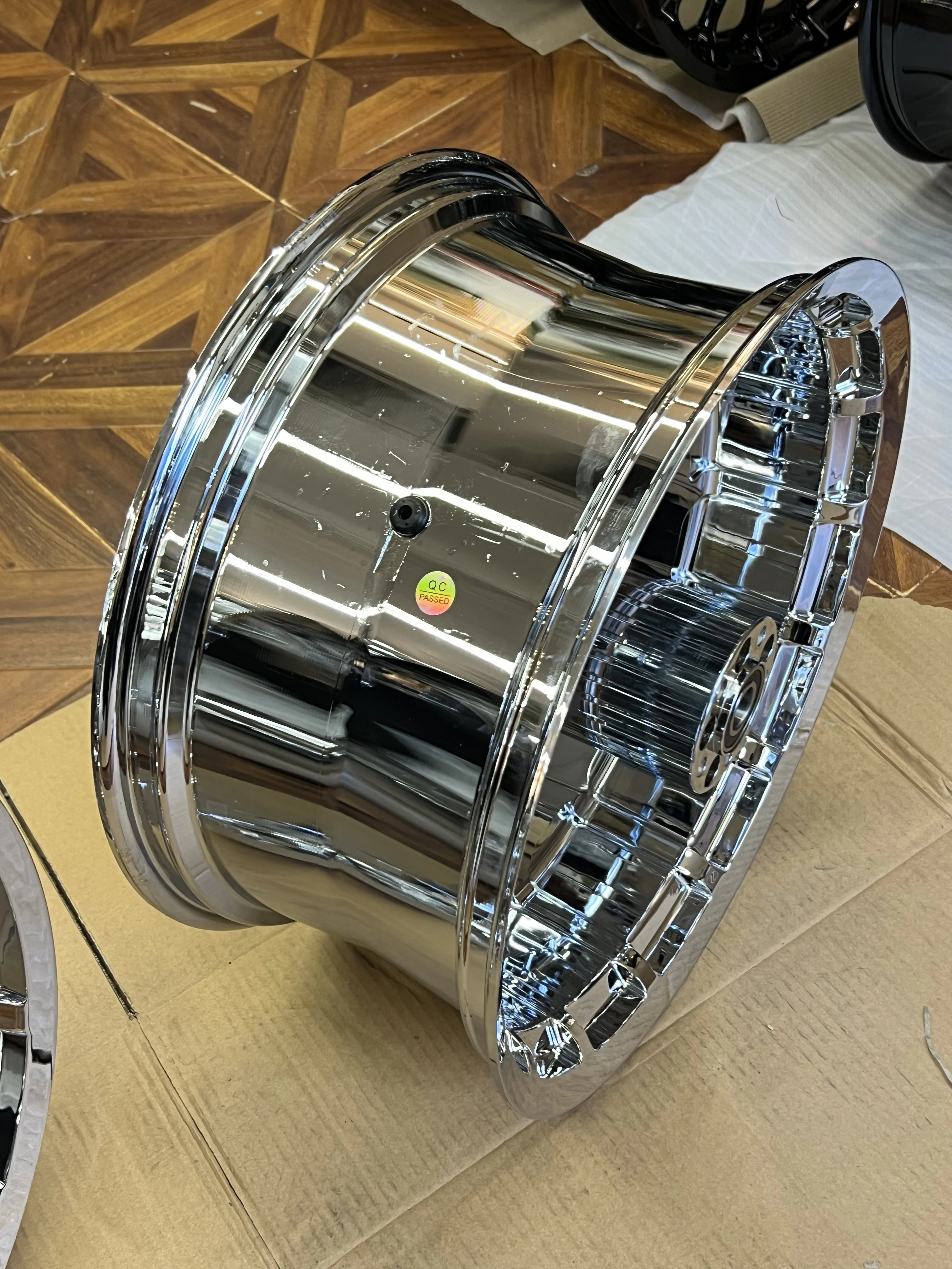 16-26 Inch Forged Haley Wheel/Rim with Gloss Black for harley Street bob Softail Standard boy Breakout Touring