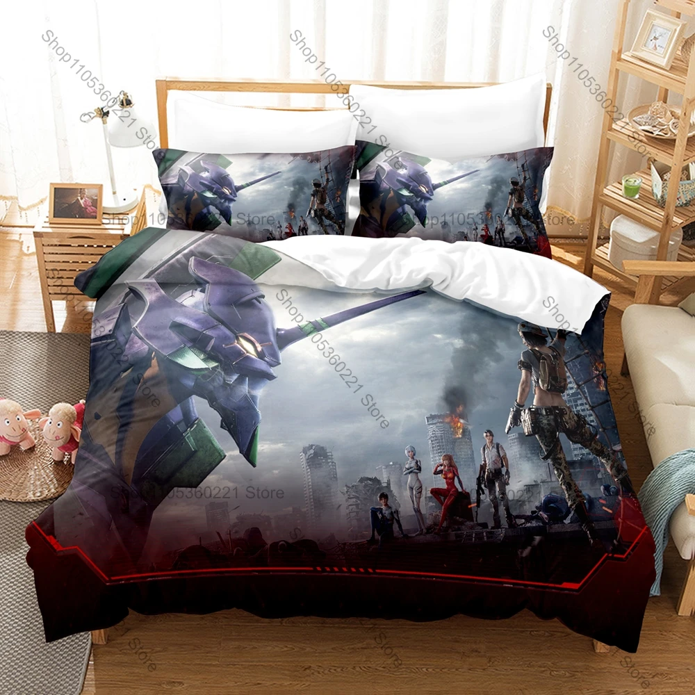 Cool Desolate Wasteland Ruined City Mutant Infected Survivor Collage Poster Duvet Cover Set For LifeAfter Zombie Game Fans