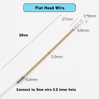 Carbon Steel Wire Puller Connector Head Electrician Tools Connect To 3mm Wire Automatic Thread Guide Cable Puller Accessories