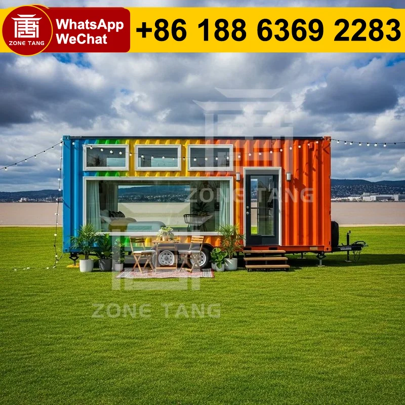 

Convenient Temporary Housing Flat Pack Home Global Shipping Tiny House Temperature Resistant ISO CE Certificate Homes For Sale