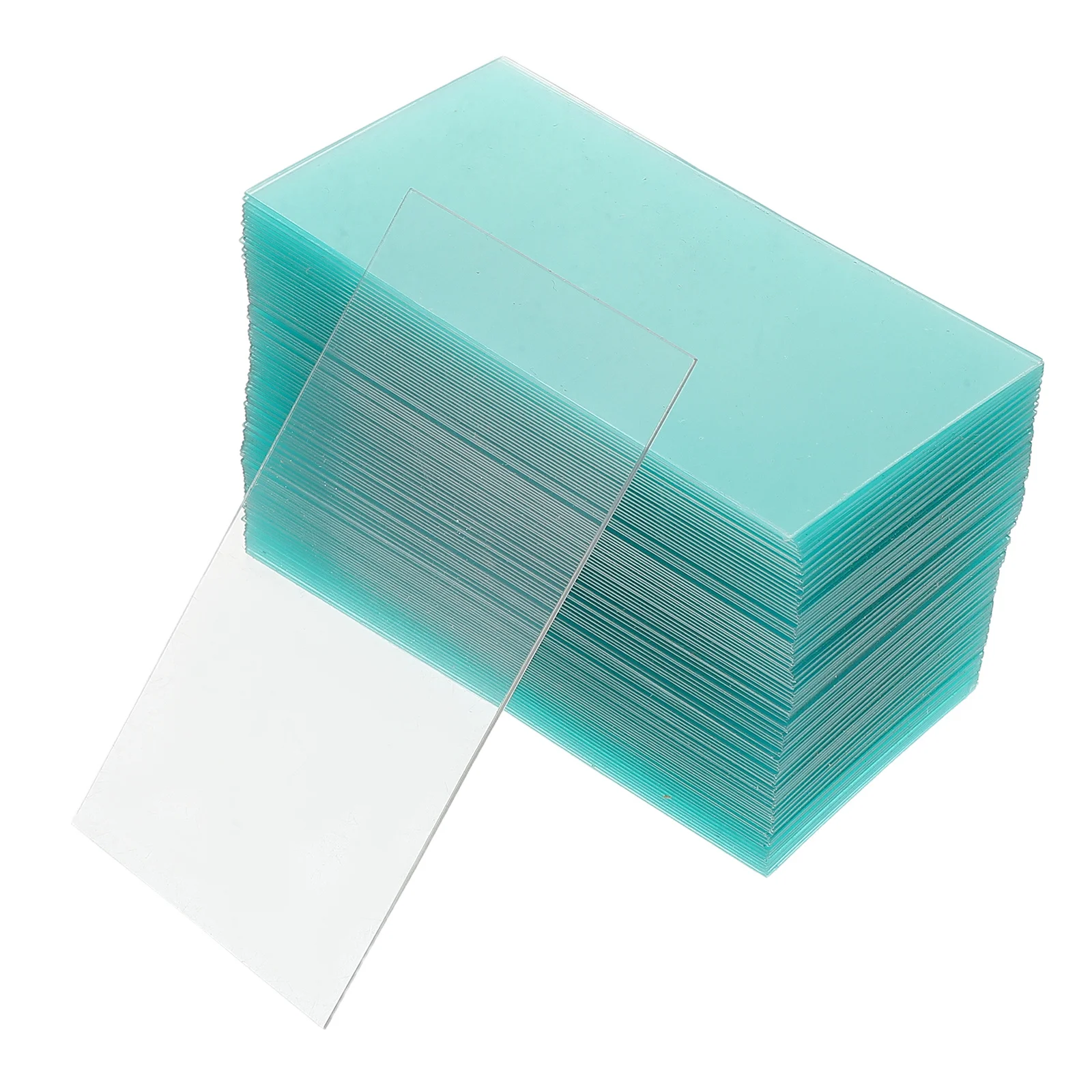 100pcs Electric Welding Mask Auto Darkening Lens Replacement Clear Cover For Solar Powered Hood Sturdy Pc Material Wide