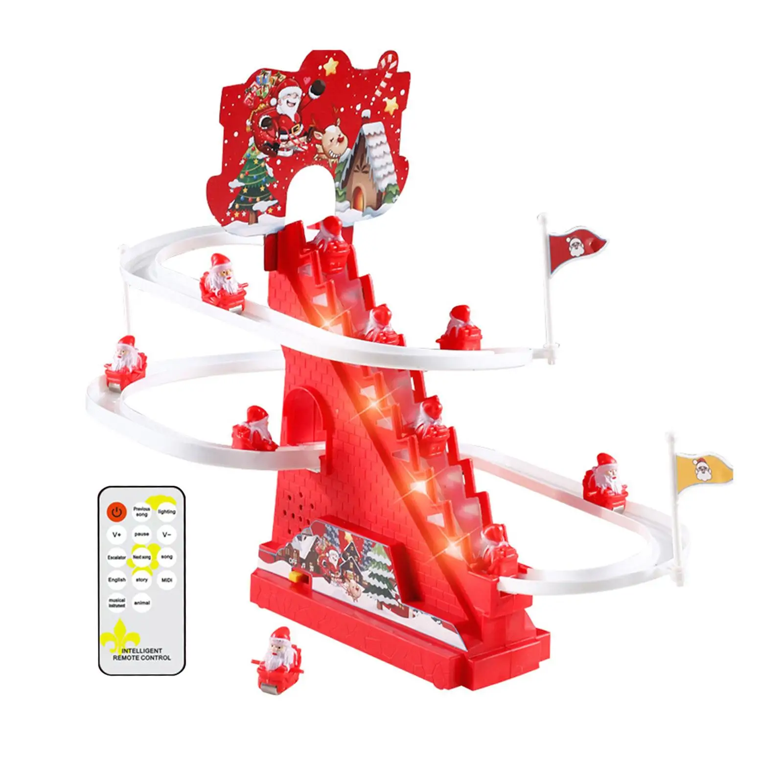 Electric Climbing Ladder Up and Down Climbing Ladder Gift Christmas Musical Doll