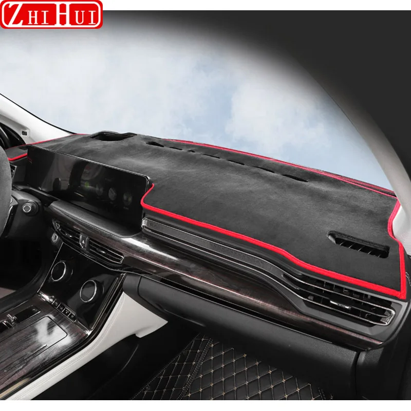 

Car Styling Dash Mat Dashmat Dashboard Cover Sun Shade Dash Board Cover Carpet For Chery Exeed VX 2021 2022 2023 Accessories