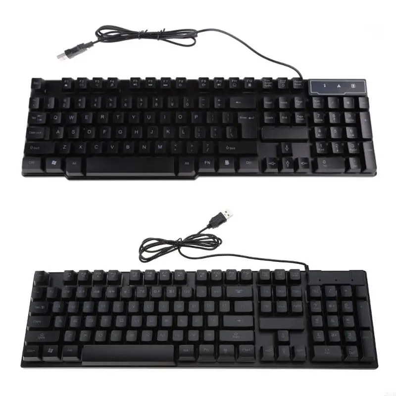 20CB 기계식 게임용 키보드 유선 게임용 키보드, 색채 백라이트 104 키 M 용 용 게임용 키보드