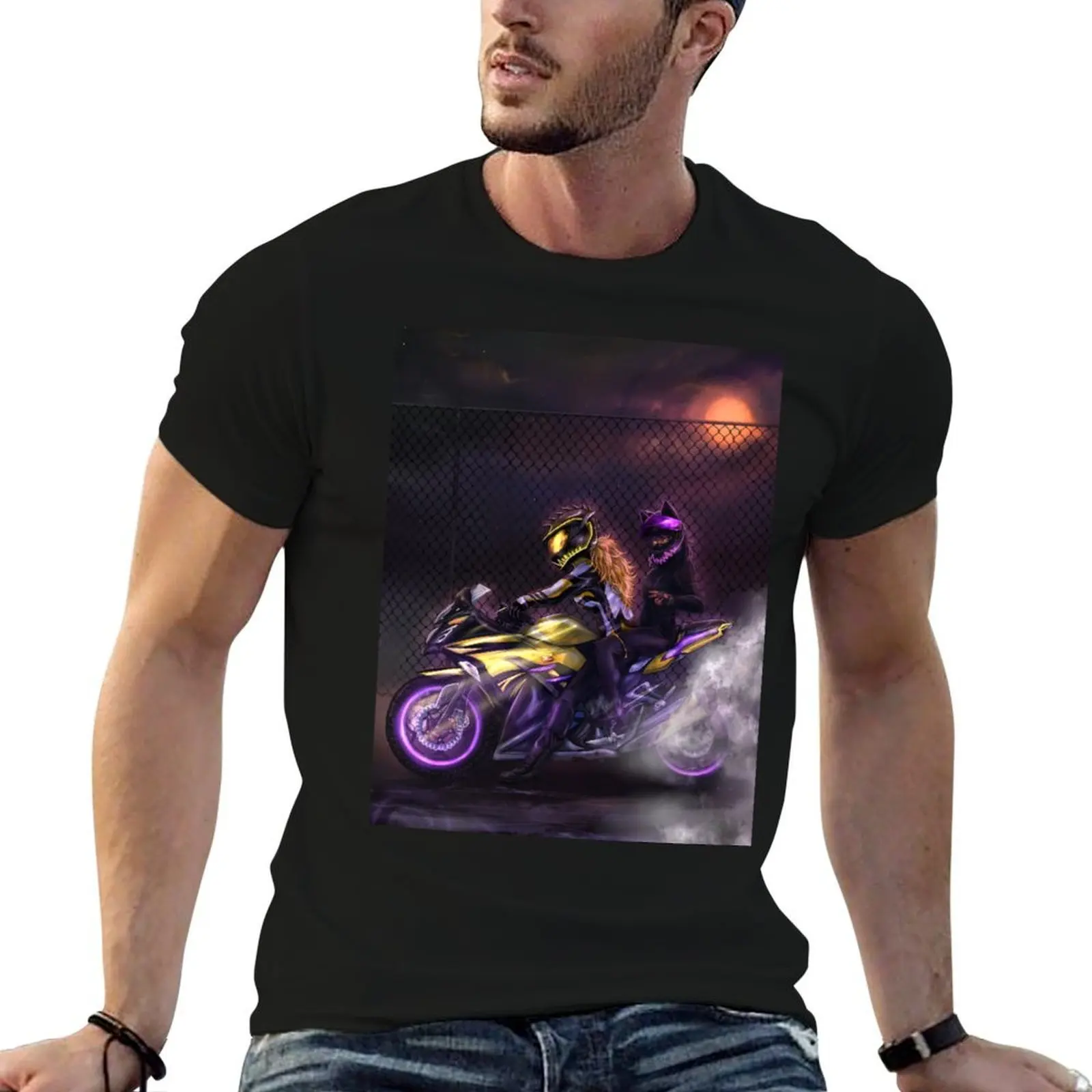 

Ride It T-Shirt man t shirt heavy cotton t shirt men 100% cotton luxury brand T-Shirt