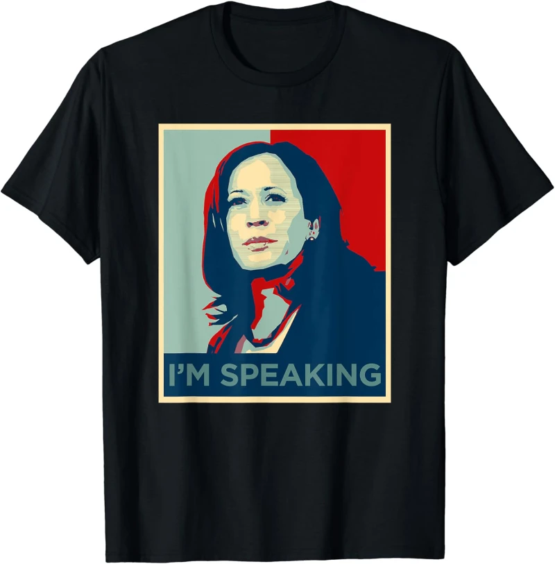 Virgola La Kamala Harris per il presidente 2024 signora Vice presidente t-shirt cotone donna uomo Unisex top stampato Big Size top S-4XL