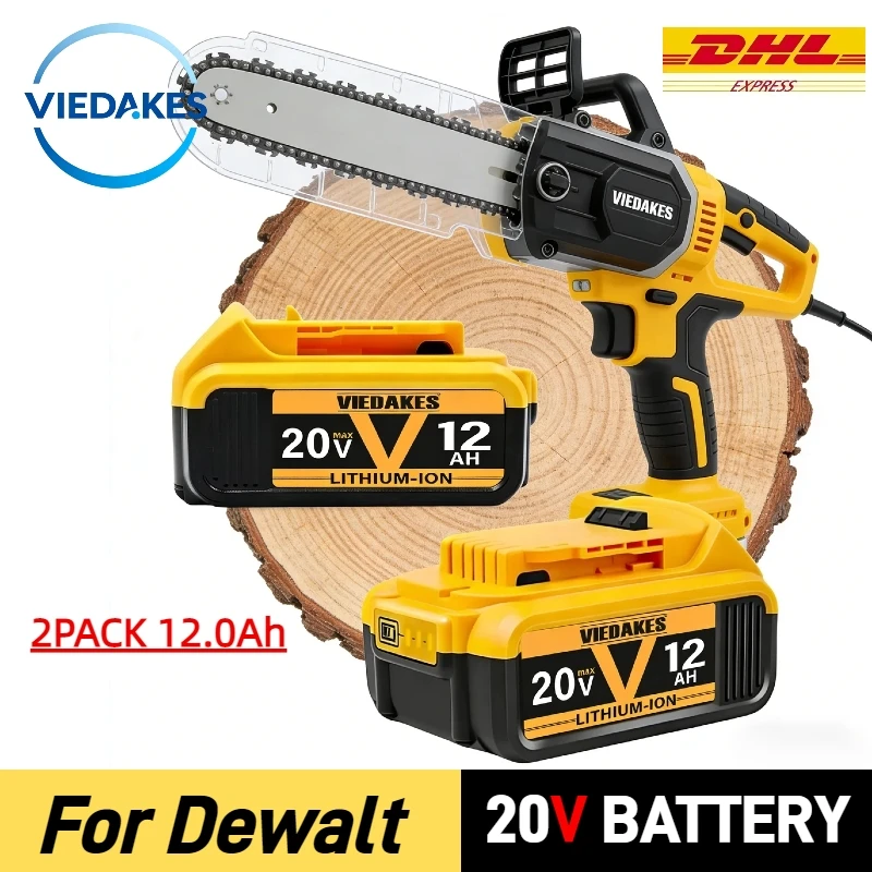 

20V 12.0Ah rechargeable lithium battery, for Dewalt 20V battery DCB204, DCB205, DCB206, for Dewalt tool DCF850 DCD796 DCF922