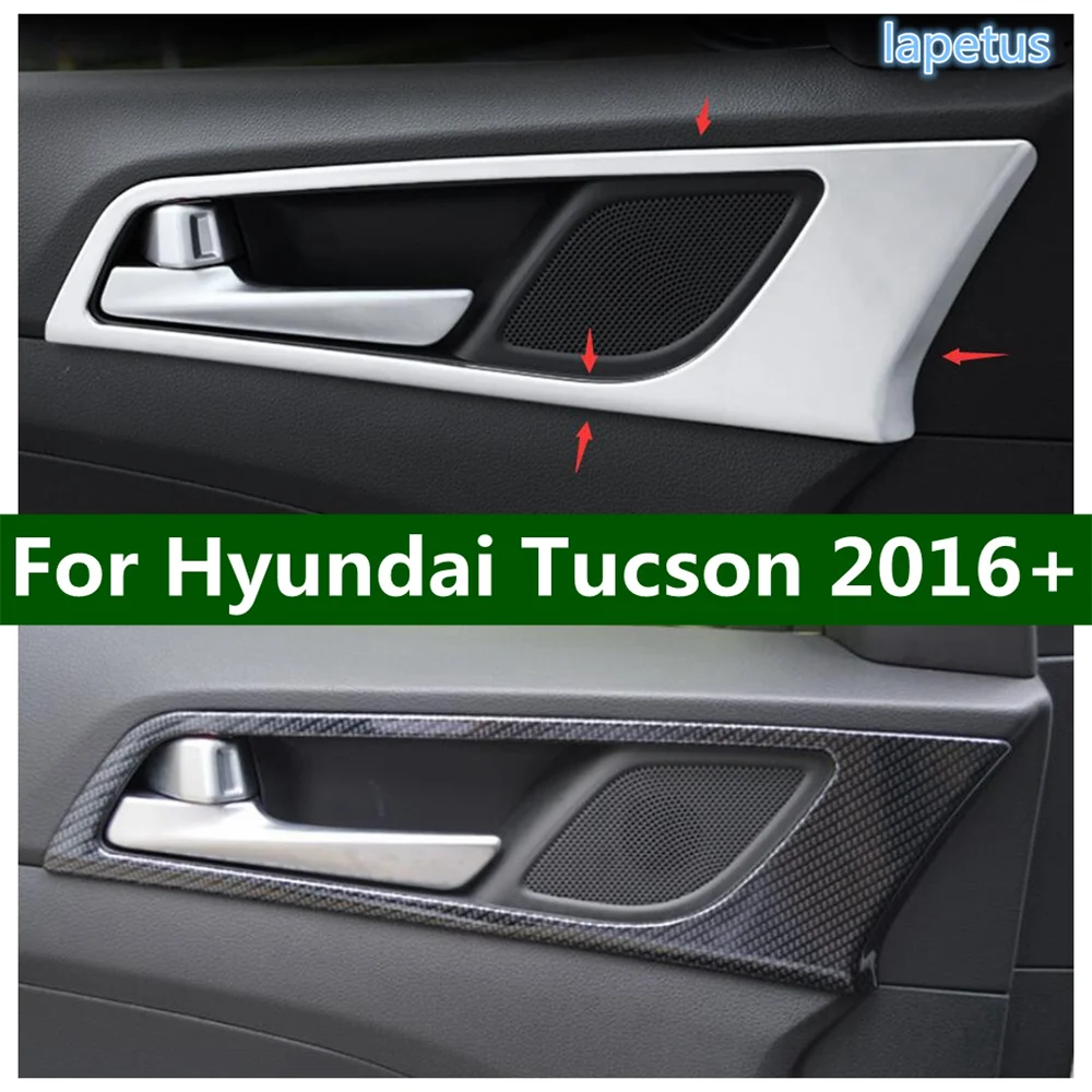 

Inner Door Handle Bowl Decoration Frame Cover Trim Fit For Hyundai Tucson 2016 - 2020 Car Accessories