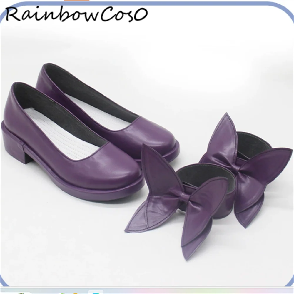 Restia·Ashdoll Seirei Tsukai geen Blade Dance Bladedance van Elementalers Cosplay Schoenen Laarzen Game Anime Party Halloween W4328