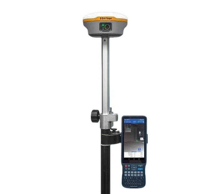 Hi-target V600L GPS RTK with 1408 Channels and IMU Suitable with Visual Laser and Real-Scene CAD Stakeout