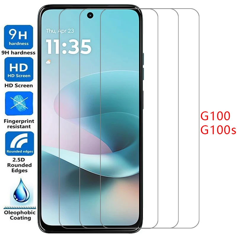 Funda de teléfono para Motorola Moto G100 G100S, cristal templado para Moto G100, Moto G 100 S, 100S, 100G, GS100, 2025, cubierta trasera 360, funda G100 5G
