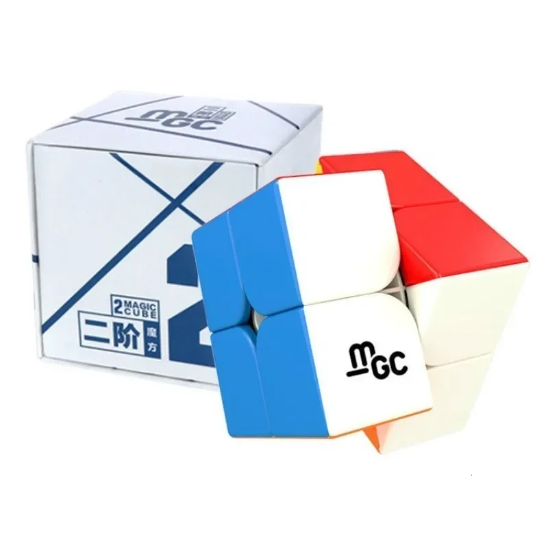 [JudyCube] YJ MGC 2x2 Cubo Mágico Magnético Competição Profissional MGC 2X2M Velocidade Cubo Mágico Brinquedo Educacional para Crianças