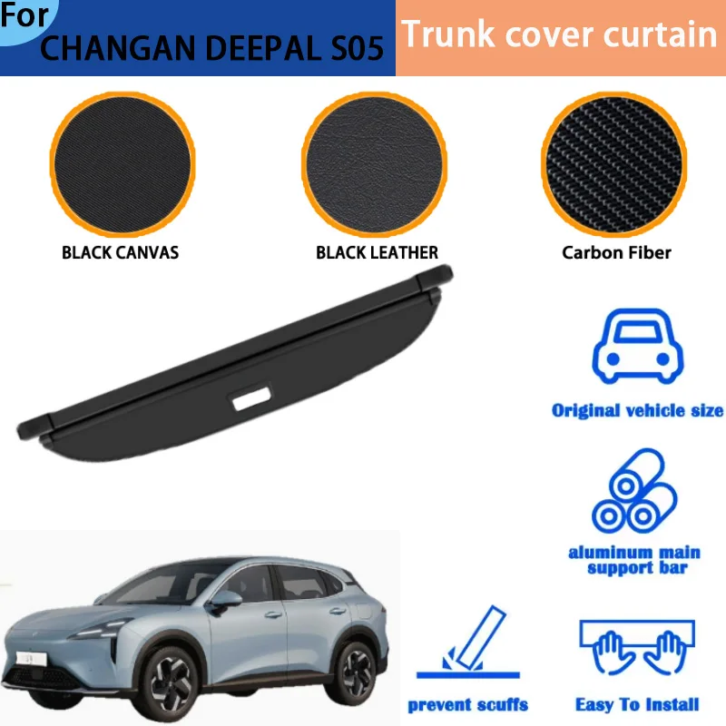 

Suitable for CHANGAN DEEPAL S05 Trunk Curtain, Rear Trunk Storage Partition, Bezel, Interior Modification Accessories