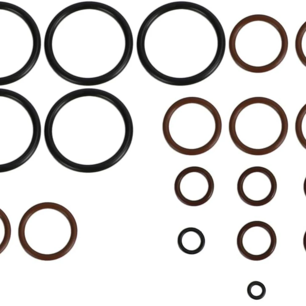 Automobile Maintenance Color Black Cooling System O-Ring Rubber Hose Set Reliable Performance Wear-resistant Design