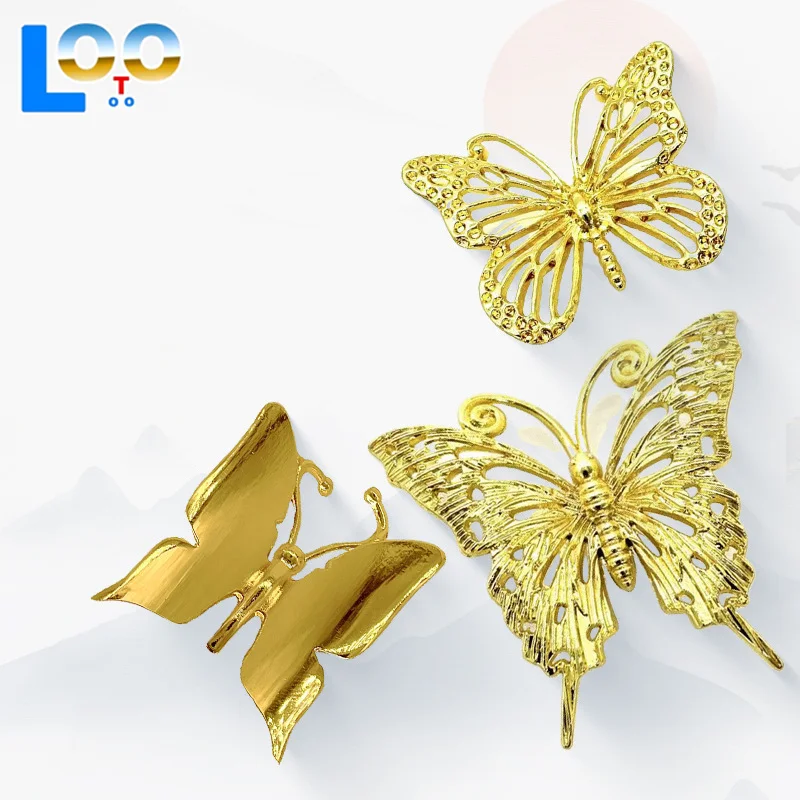 Золотая бабочка Искусство и ремесла Украшения Кусочки дома своими руками