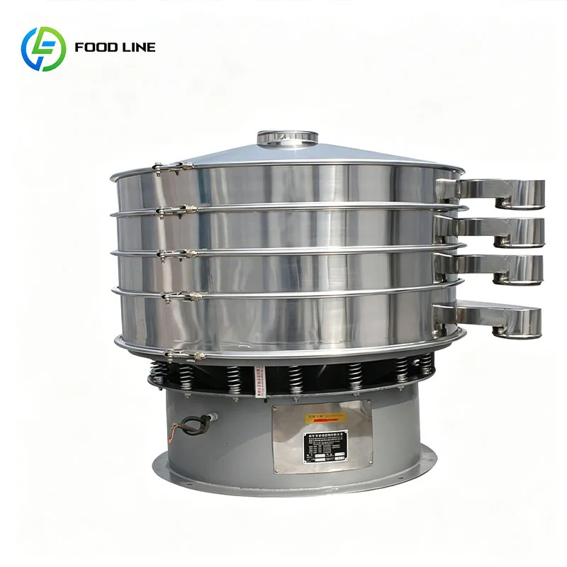Vibro Sifter Vibrating Sieve Powder Sifter for Wheat Flour Rice Flour Sugar and Starch Screening Customized