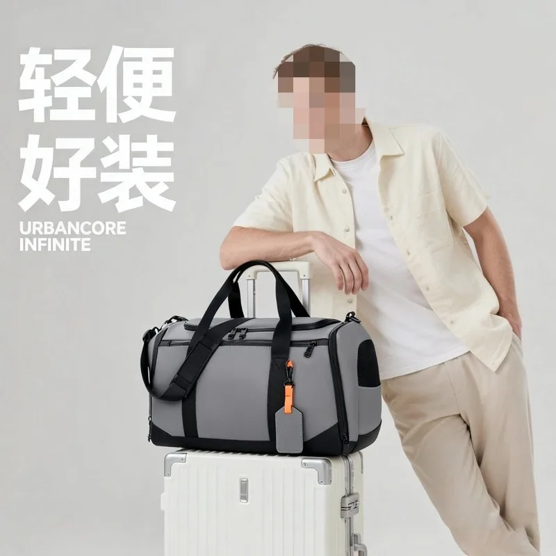 Large Capacity Travel Duffel Bag - Durable Oxford Cloth, Spacious & Stylish Overnight Sports Gym Bag with Multiple Compartments