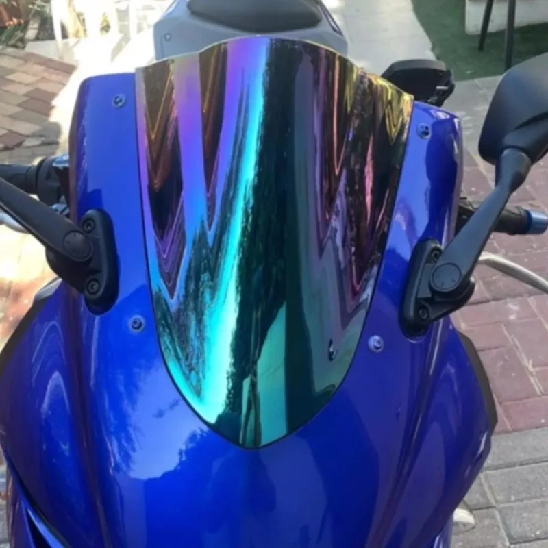 

YZF-R25 YZF-R3 Visor Windscreen Double Windshield Bubble Fit For YAMAHA YZF R25 R3 2019 2020 YZFR25 YZFR3 Motorcycle Accessories