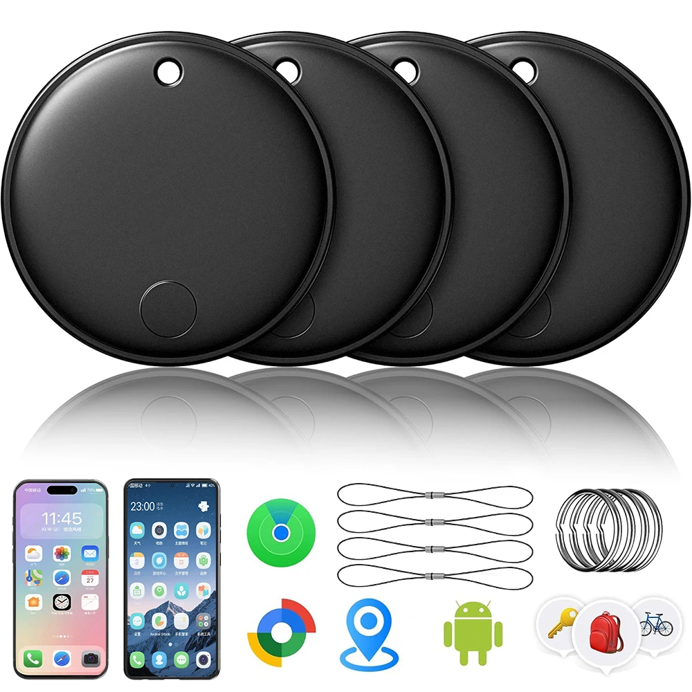 جهاز تتبع صغير بنظام تحديد المواقع الذكي العلامة العالمية محدد موقع مكافحة خسر جهاز بلوتوث ل أبل أندرويد المقتفي المسنين الأطفال الحيوانات الأليفة الثمينة